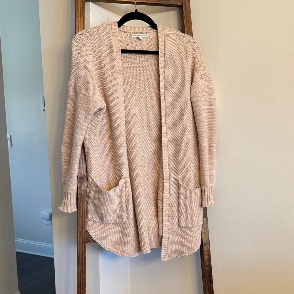 American Eagle Outfitters Women's Tan Cardigan
